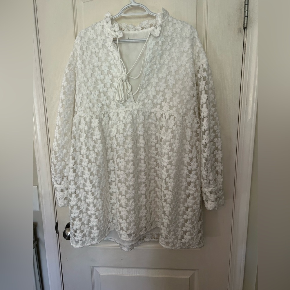Zara Lace Mini Dress
